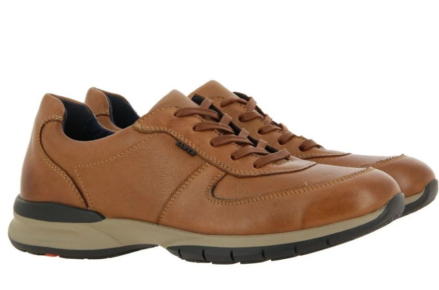 Herren Lloyd Sneakers | Lloyd Sneaker Aberdeen Sahara Calf Whisky