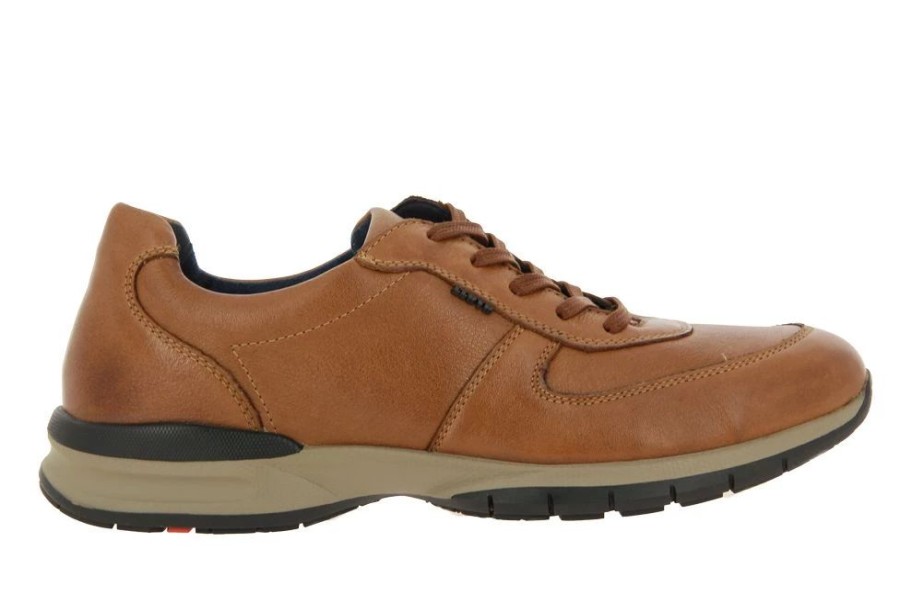 Herren Lloyd Sneakers | Lloyd Sneaker Aberdeen Sahara Calf Whisky