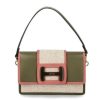 Damen Hogan Taschen | Hogan Tasche Tracolla Rett Rafia Khaki