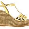 Damen Unisa Sandalen | Unisa Sandale Musono Mirror Gold (41)