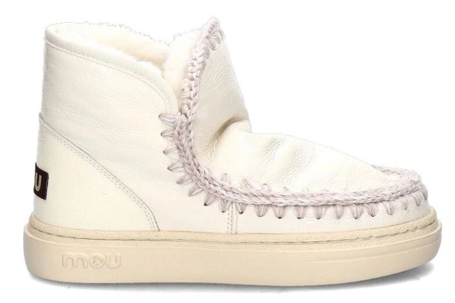 Damen mou Booties | Mou Boots Eskimo Sneaker- Weiss