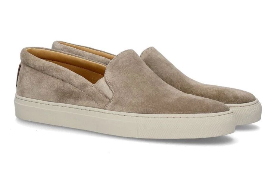 Herren Ludwig Reiter Slippers | Ludwig Reiter Slip- On Capri Velours Tabak