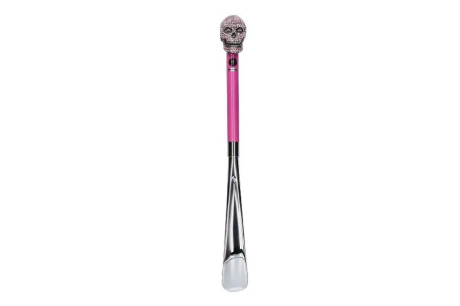 Damen Walking Sticks Schuhanzieher | Walking Sticks Schuhanzieher Skull Strass Pink