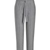 Damen Cambio Hosen | Cambio Stoffhose Kendra Iron Grey Melange