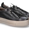 Damen Paul Green Sneaker | Paul Green Sneaker Mastercalf Black Fango