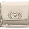 Damen La Carrie Taschen | La Carrie Umhu00E4Ngetasche Deccan Giselle Leather White