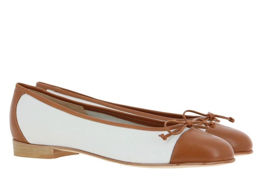 Damen Lorbac Ballerinas | Lorbac Ballerina Molly Bianco Cognac