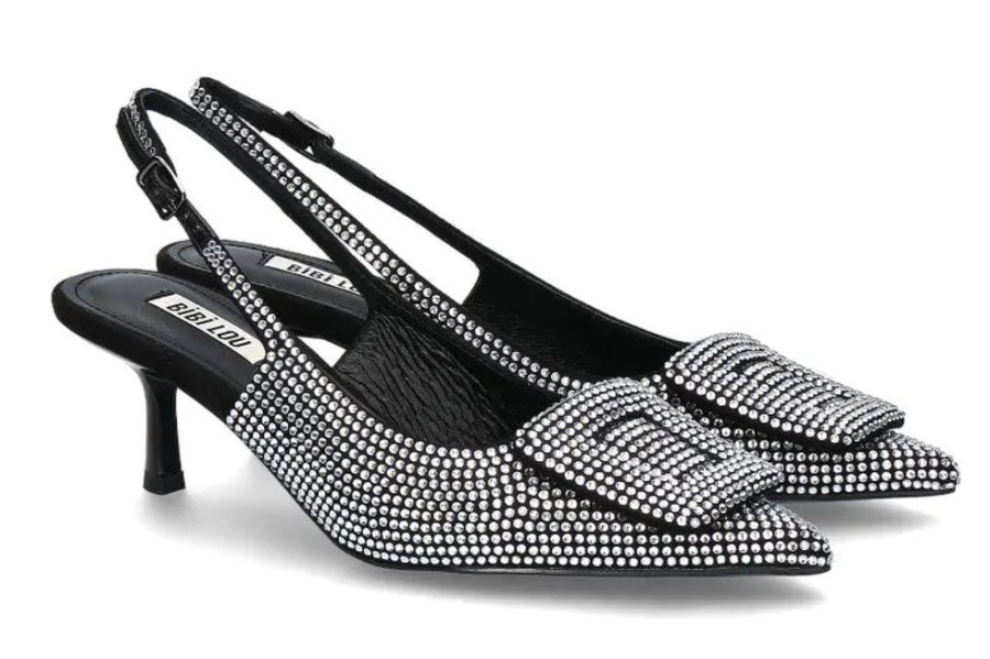 Damen Bibi Lou Pumps | Bibi Lou Slingpumps Poznan Plata- Silber