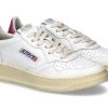 Damen Autry Sneaker | Autry Damen- Sneaker Medalist Ll55- White/ Mauve