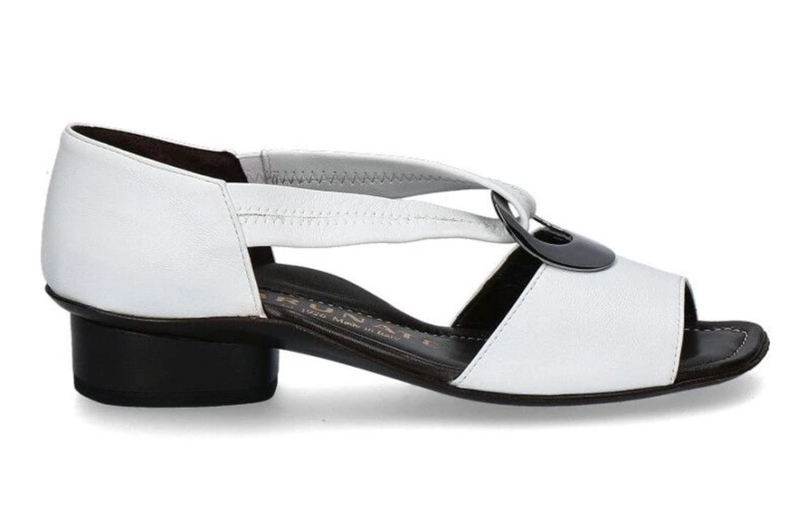 Damen Brunate Sandalen | Brunate Sandale Nappa Bianco Classico (39)