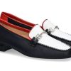 Damen Brunate Mokassin | Brunate Trotteur Nappa Blu Bianco Rosso (39)