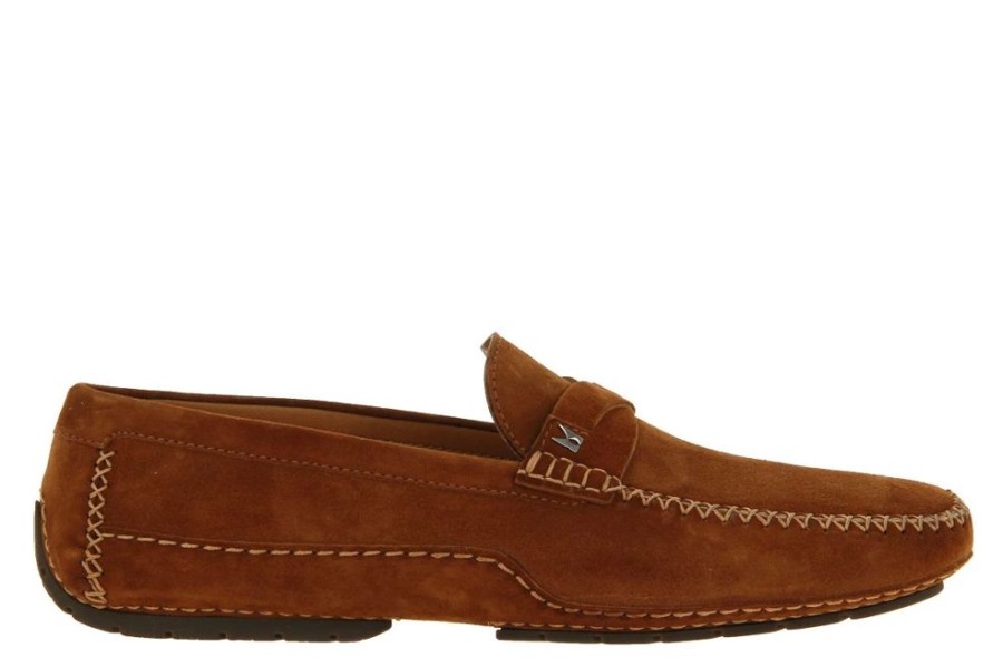 Herren Moreschi Mokassins | Moreschi Loafer Baviera Marrone Chiaro