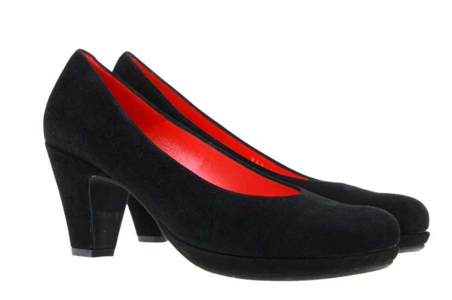 Damen Pas de rouge Pumps | Pas De Rouge Pumps Camoscio Nero (41U00Bd)