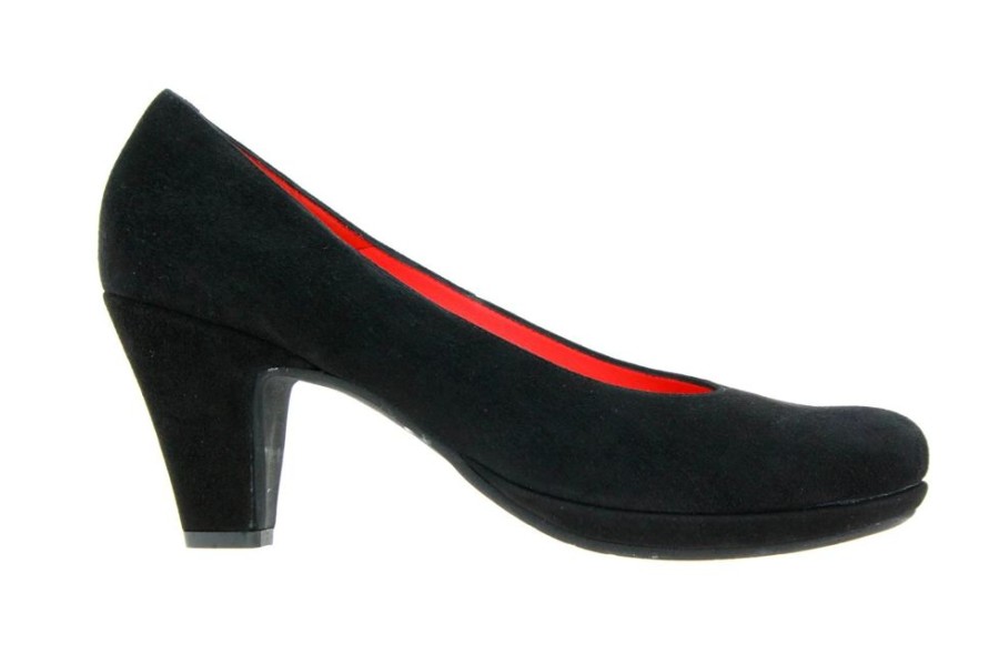 Damen Pas de rouge Pumps | Pas De Rouge Pumps Camoscio Nero (41U00Bd)