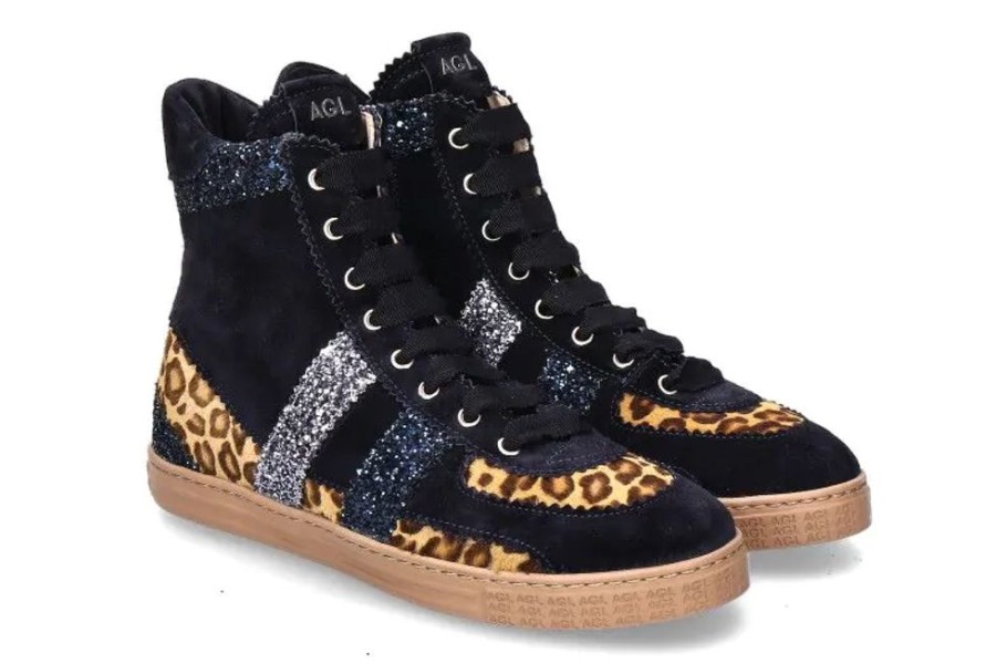 Damen AGL Attilio Giusti Leombruni Sneaker | Attilio Giusti Leombruni Leda High -Night/Autum