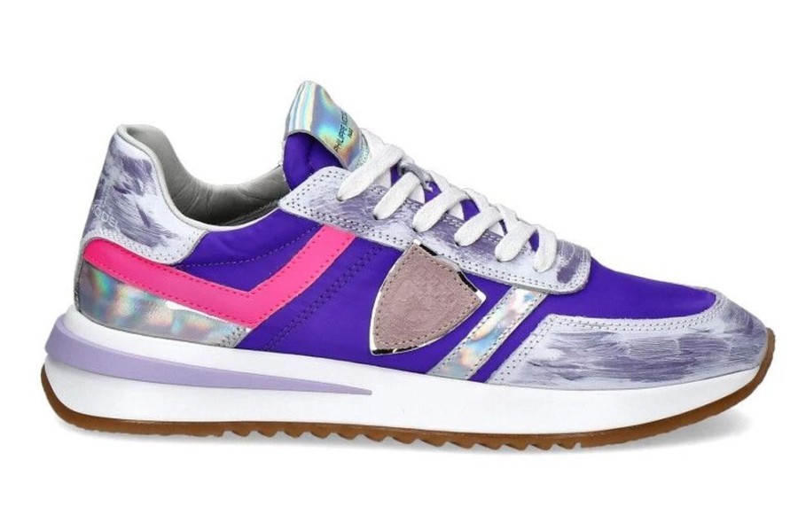 Damen Philippe Model Sneaker | Philippe Model Sneaker Tropez Mondial Nuage Violet