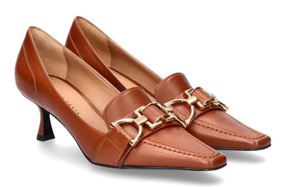 Damen Roberto Festa Pumps | Roberto Festa Pumps Kesy Vitello Cognac