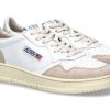 Herren Autry Sneakers | Autry Sneaker Low Man Leather Suede White (45)