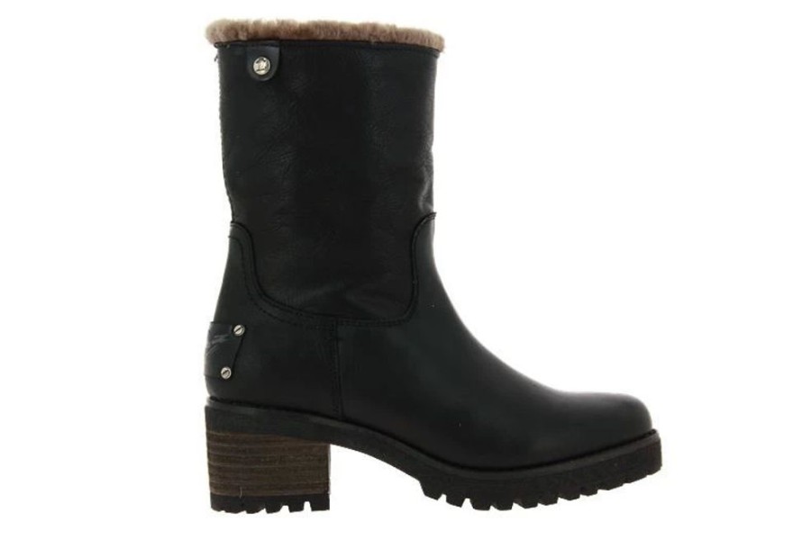 Damen Panama Jack Warmfutter | Panama Jack Stiefelette Piola Igloo B12 Napa Negro (38)