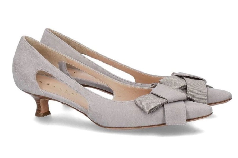 Damen Unu00fctzer Pumps | Unu00Fctzer Pumps Camoscio Grigio Chiaro