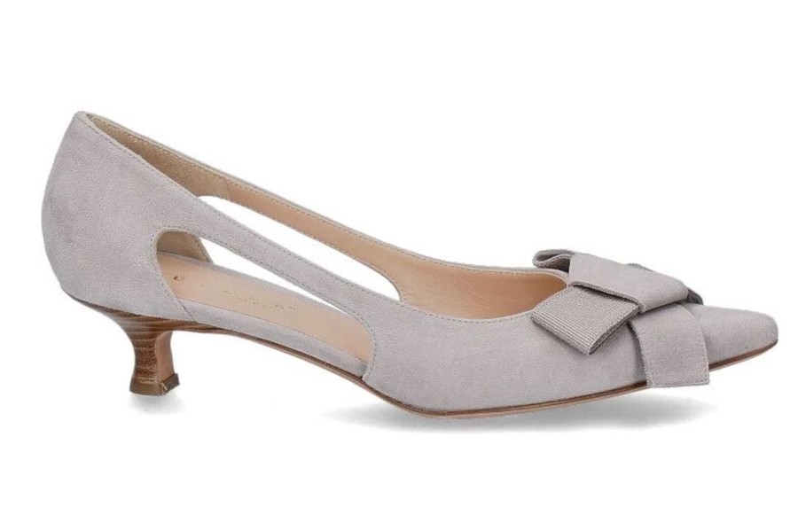 Damen Unu00fctzer Pumps | Unu00Fctzer Pumps Camoscio Grigio Chiaro