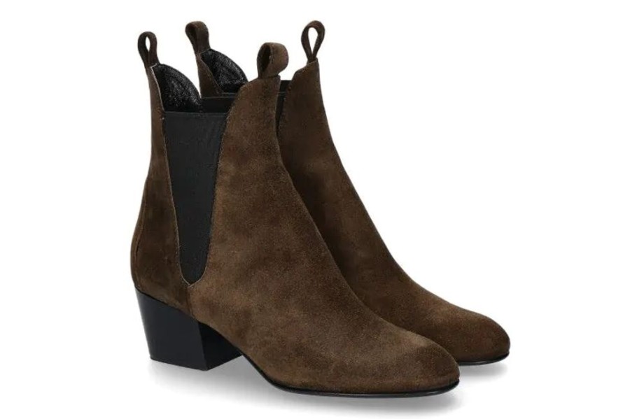 Damen AGL Attilio Giusti Leombruni Stiefeletten | Agl Bootie Lenny Chelsea Forest- Gru00Fcn