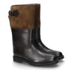 Damen Ludwig Reiter Warmfutter | Ludwig Reiter Stiefel Gefu00Fcttert Maronibraterin Juchtenleder- Mocca/ Jagdgru00Fcn