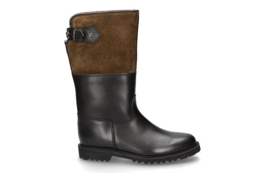 Damen Ludwig Reiter Warmfutter | Ludwig Reiter Stiefel Gefu00Fcttert Maronibraterin Juchtenleder- Mocca/ Jagdgru00Fcn