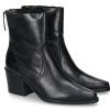 Damen Paul Green Booties | Paul Green Boots Classic Calf- Schwarz