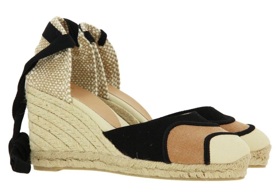 Damen Castaner Espadrilles | Castaner Keilsandale Casey Tostado Multicolor