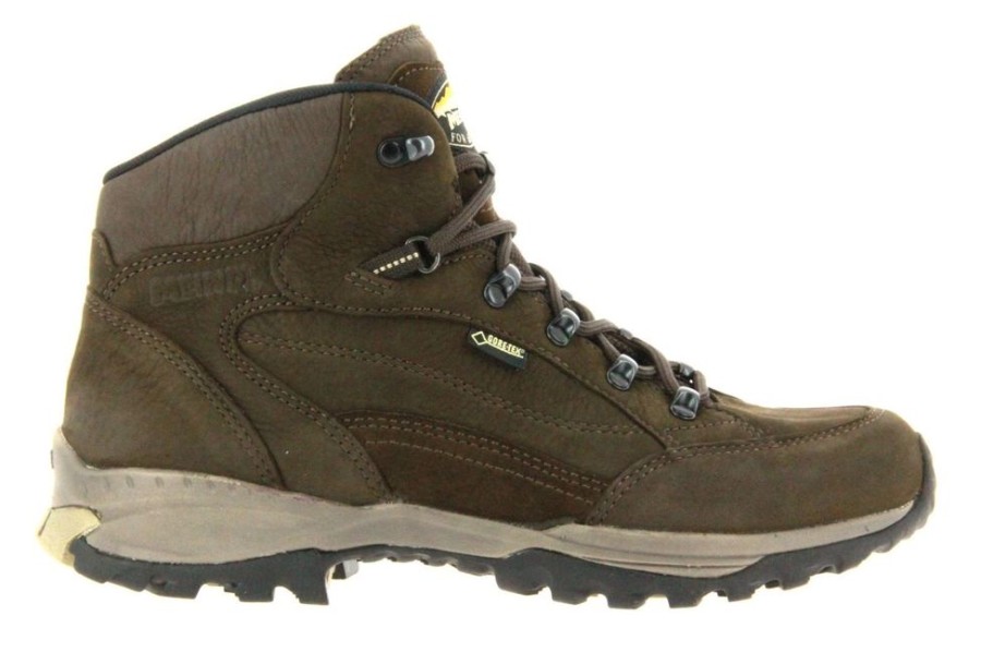 Herren Meindl Stiefeletten / Stiefel | Meindl Trekkingschuh Edmonton Gtx Dunkelbraun (44U00Bd)