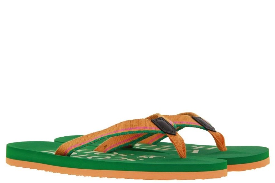 Damen Scotch & Soda Sandalen | Scotch & Soda Sandale Mare Green Orange