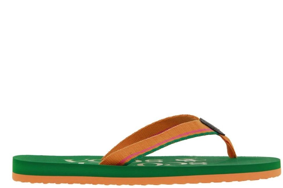 Damen Scotch & Soda Sandalen | Scotch & Soda Sandale Mare Green Orange