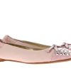 Damen ScarpaRossa Ballerinas | Scarparossa Ballerina Camoscio Grace Alaska Crystal (38U00Bd)