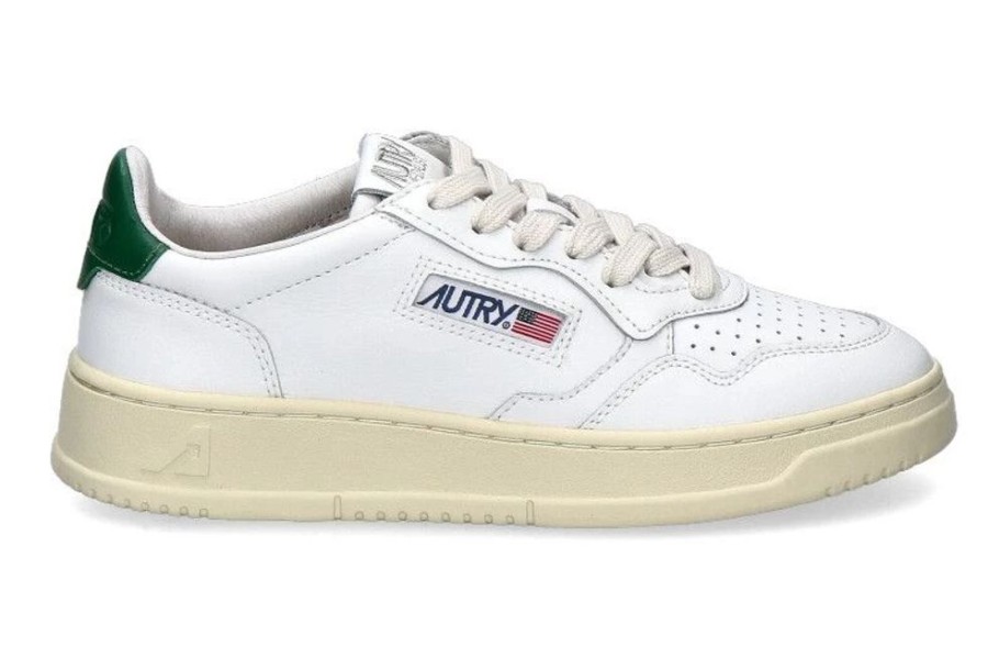 Damen Autry Sneaker | Autry Sneaker Low White Green Ll20