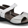 Damen Mephisto Sandalen | Mephisto Sandale Pattie White Silk Ondina