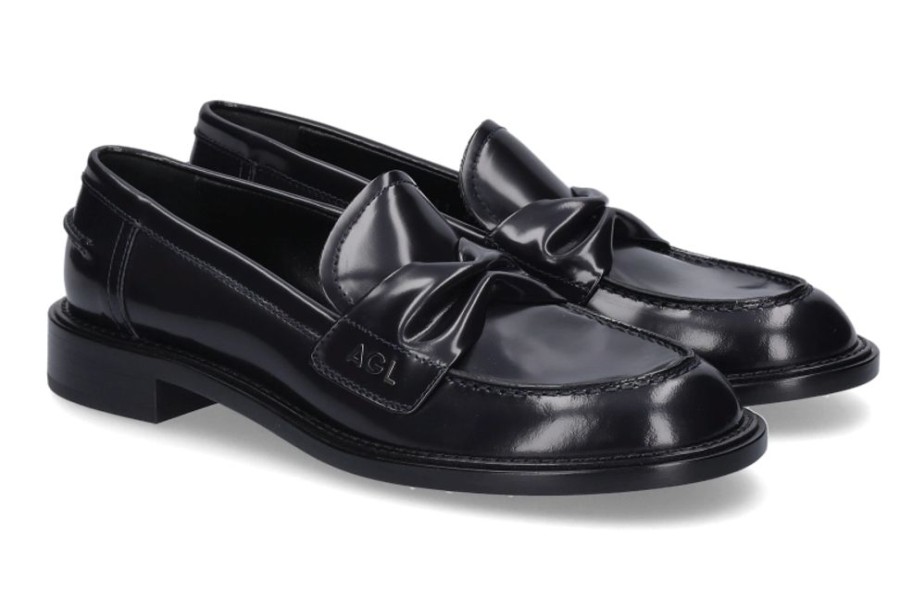 Damen AGL Attilio Giusti Leombruni Slipper | Agl Attilio Giusti Leombruni Loafer Jada Navy