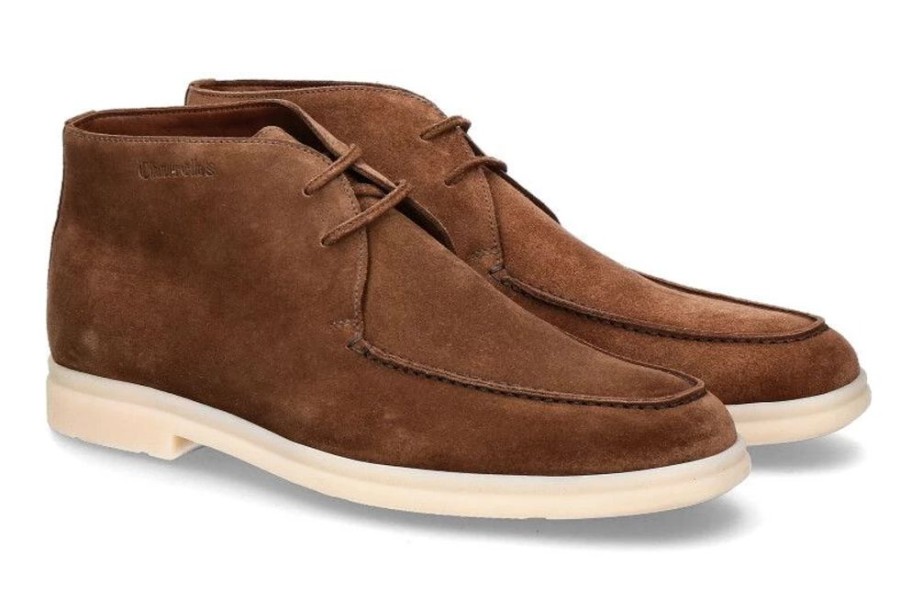 Herren Church's Schnurer | Church'S Schnu00Fcrschuh Goring Burnt Soft Suede