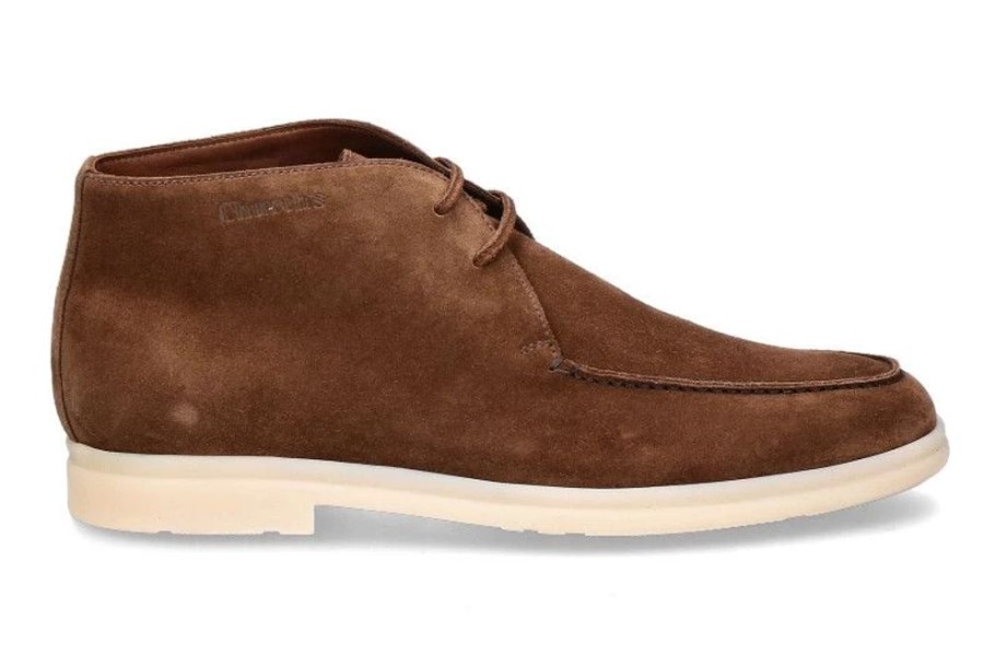 Herren Church's Schnurer | Church'S Schnu00Fcrschuh Goring Burnt Soft Suede