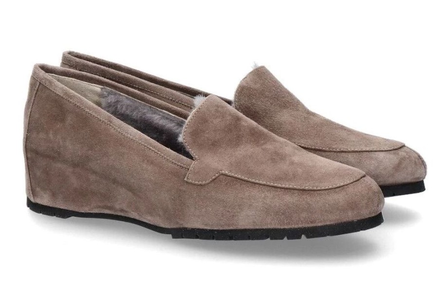 Damen Thierry Rabotin Warmfutter | Thierry Rabotin Slipper Gefu00Fcttert Achen Sepia Brown