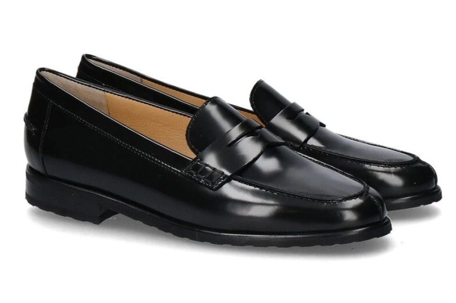 Damen Truman's Slipper | Truman'S Loafer Spazziolato Nero