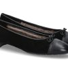 Damen Brunate Ballerinas | Brunate Ballerina Gefu00Fcttert Pia Nappa Camoscio Nero