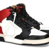 Herren Buscemi Sneakers | Buscemi Sneaker Air Jon High White Red