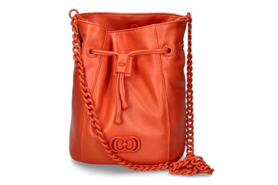 Damen La Carrie Taschen | La Carrie Beuteltasche Deccan Ginger Leather Orange