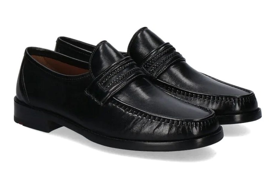 Herren Lloyd Slippers | Lloyd Slipper Kendo Black (40)