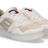 Damen Tommy Hilfiger Sneaker | Tommy Hilfiger Sneaker Retro Basket Warm -Ecru Bleached Stone