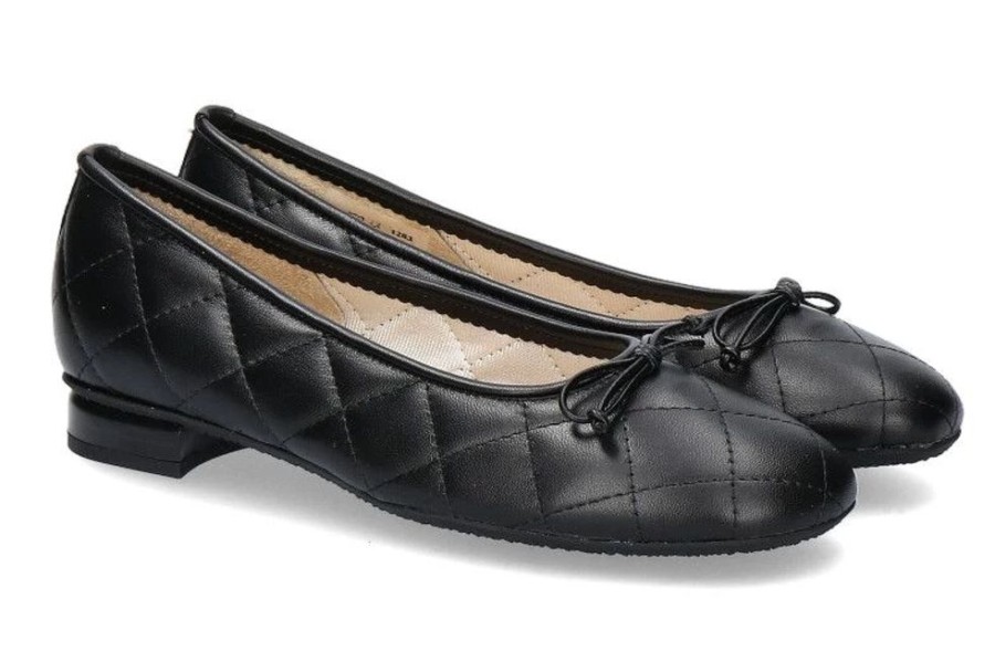 Damen Brunate Ballerinas | Brunate Ballerina Terri Nappa Nero (36U00Bd)