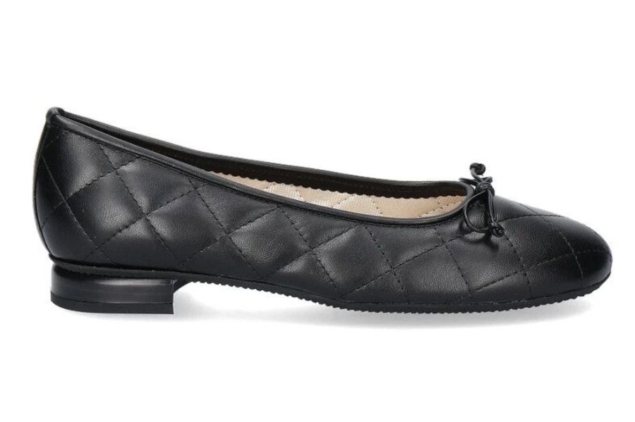 Damen Brunate Ballerinas | Brunate Ballerina Terri Nappa Nero (36U00Bd)