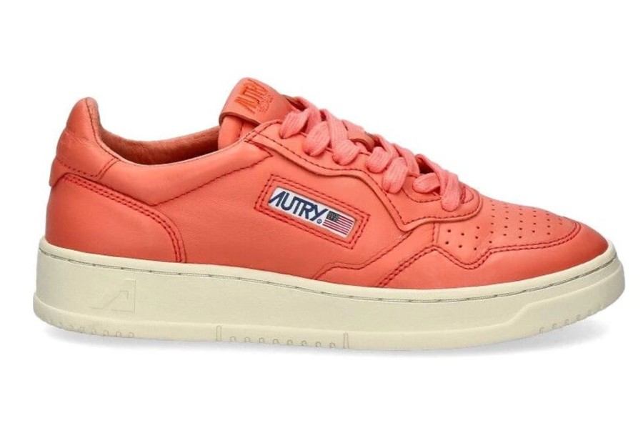 Damen Autry Sneaker | Autry Sneaker Aulw Gg24 Coral Goat