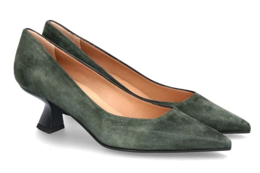 Damen Roberto Festa Pumps | Roberto Festa Pump Vicy Camoscio Verde